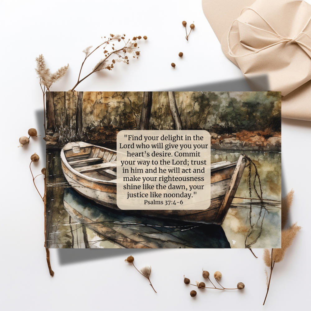 Trusting in the Lord Scripture Cards - Strengthen Your Faith & Family Bonds