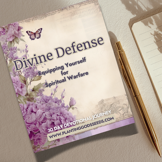 Divine Defense 30 Day Journal - Equipping Yourself for Spiritual Warfare