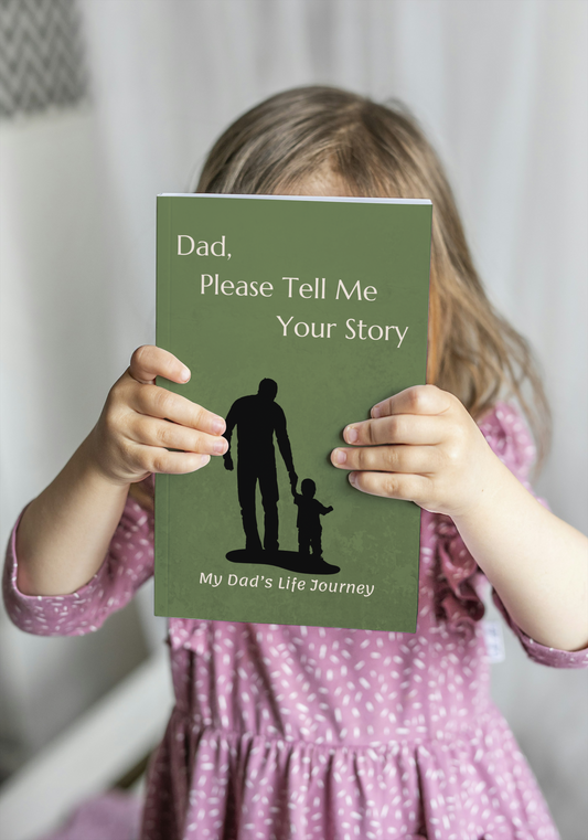 Dad, Please Tell Me Your Story - Hardcover Legacy Book