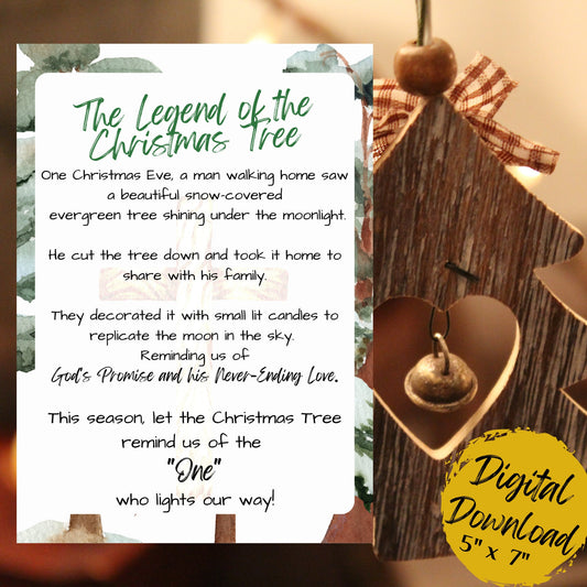 The Legend of the Christmas Tree Gift Card