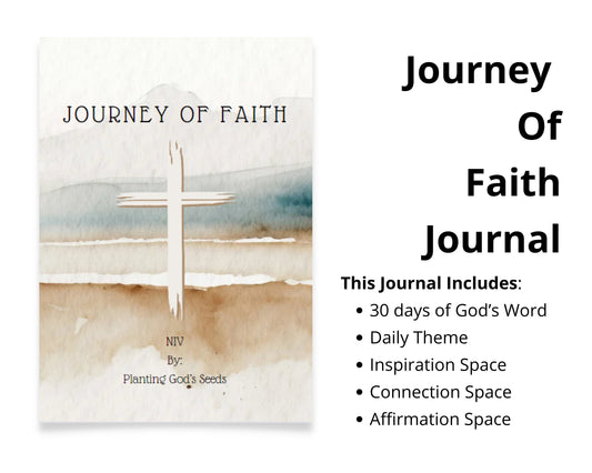 Journey of Faith: 30 Day Devotion DIGITAL Journal